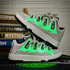 Xu Ling in stock National Tide Wind College x349 Luminous White Shoes Men's Niche Trendy Thick Bottom Couple Sports Shoes Women