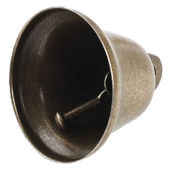 Antique-Style Thickened 38mm Bell-Shaped Brass Bell with a Clear Sound for Garden Hanging