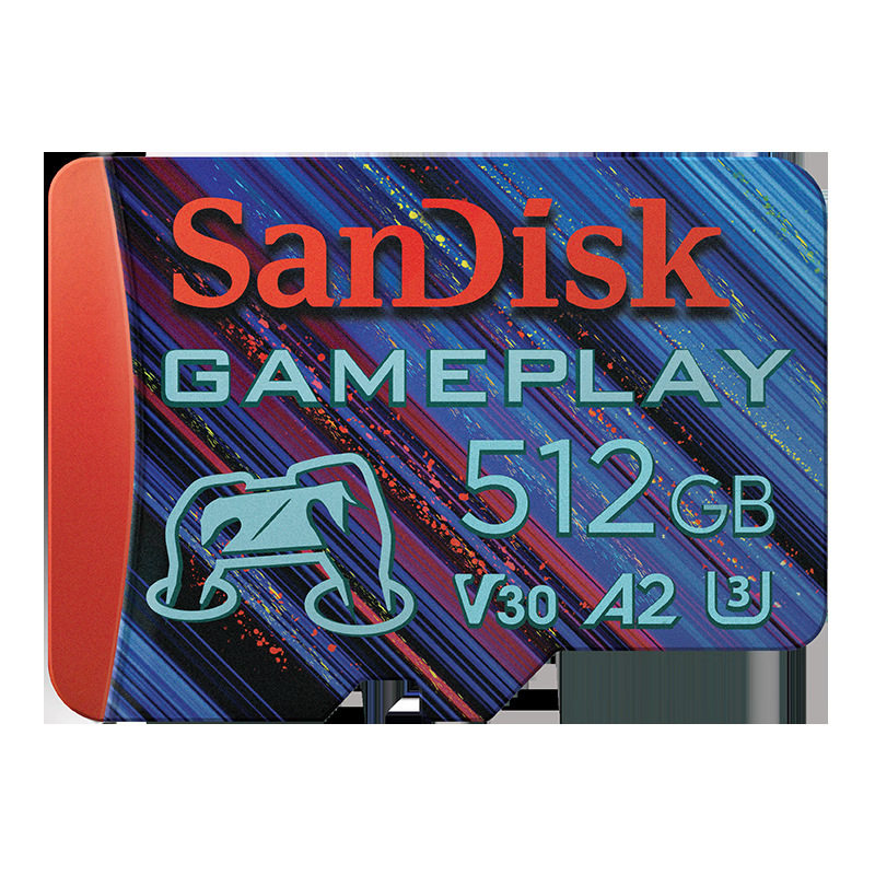 Sandisk Tf Memory Card A2 U3 V30 4K Game Memory Card Suitable for 190Mb/S Drone Memory Card