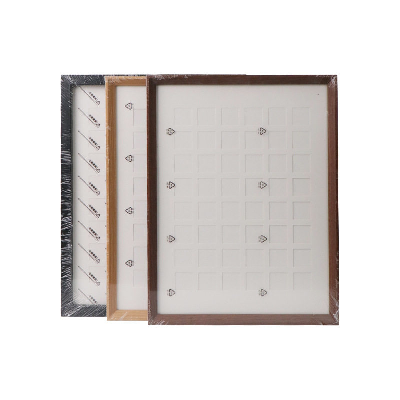 Fall Leaf Picture Frame 24 Grid 25 Grid 16 Grid 48 Grid Photo Frame DIY Hand-Painted Simple Drawing Frame Leaf Decoration