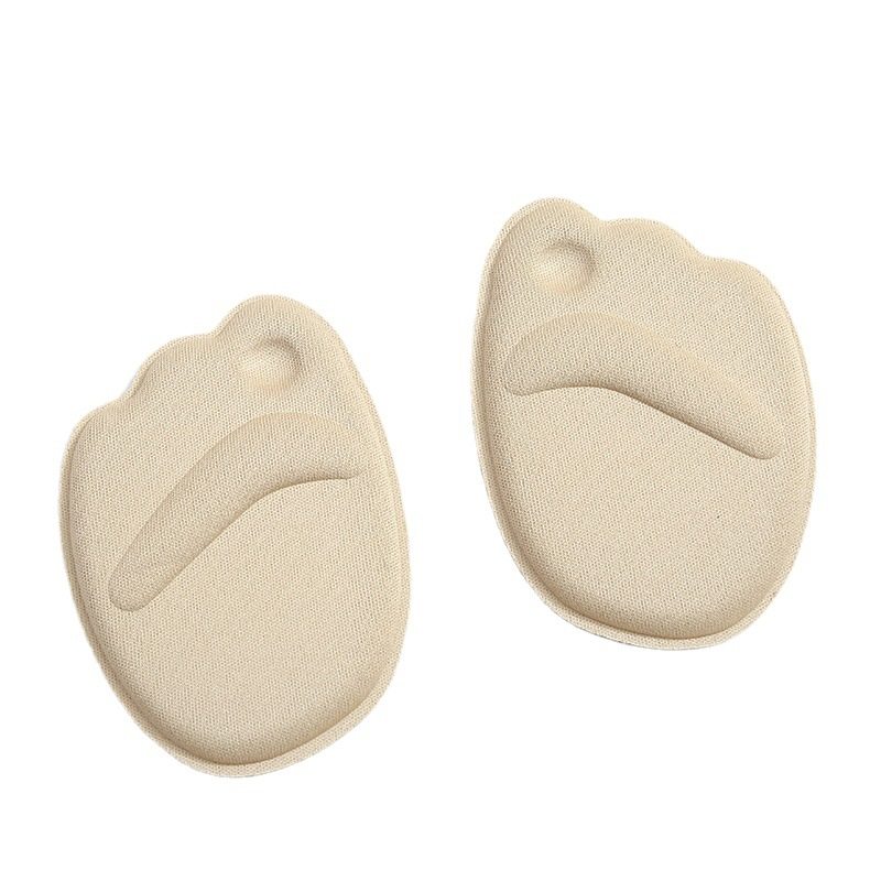 Sponge Forefoot Pad Thickened Half Size Pad Super Soft High Heels Insole Women's Forefoot Pad Anti-Foot Pain Anti-Slip Pad Half Pad