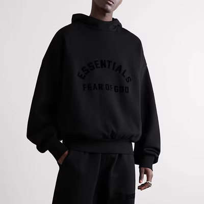 Backline ESSENTIALS, a new 2023, semi-circle hoodie.