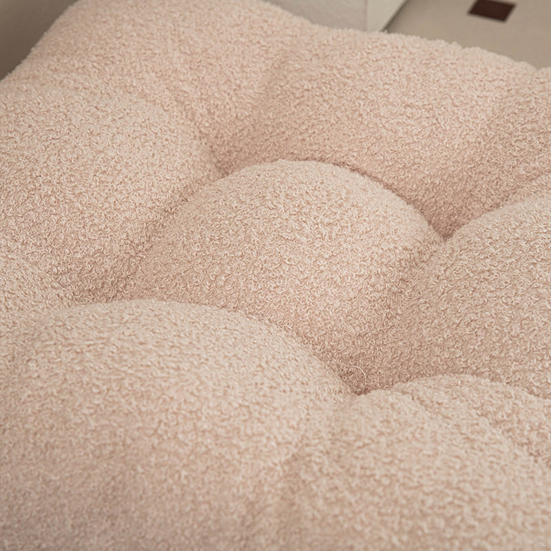 Cushion Solid Color Student Classroom Chair Cushion Bedroom Bay Window Balcony Futon Cushion Office Sedentary Cushion Soft Bag