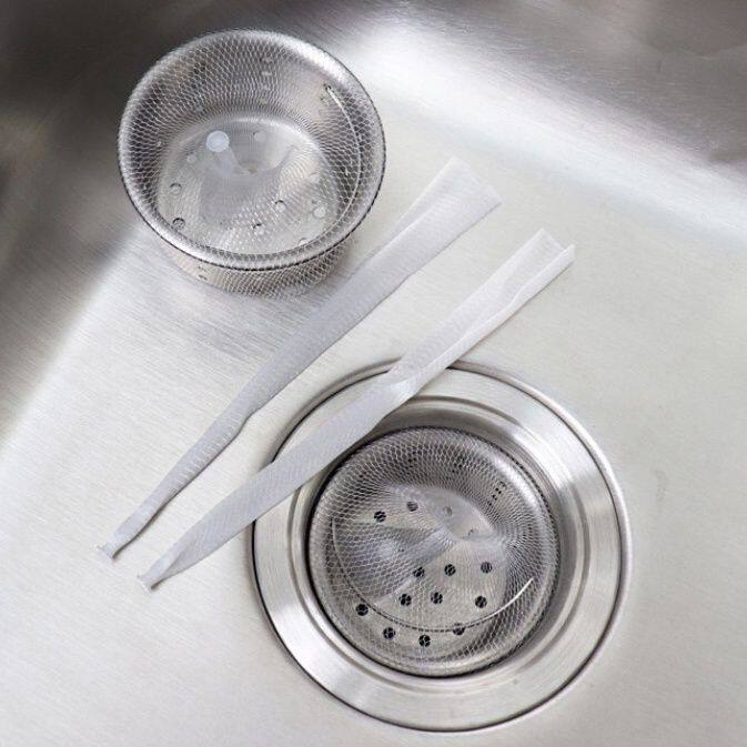Disposable Sink Filter, Sink Leakage Net, Kitchen Sink Sink Residue Drain Net to Prevent Clogging