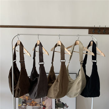 Bag autumn and winter Japanese style single shoulder dumpling bag casual large capacity bag versatile new women's bag messenger bag