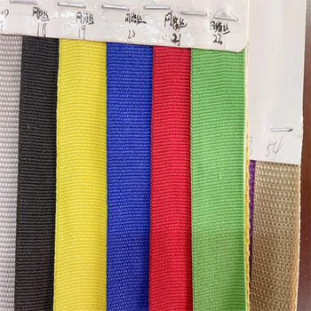 Polyester network silk hollow webbing sleeve belt hollow belt double hollow flat rope braid color cylindrical webbing