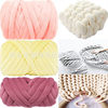 Cross-border new DIY core yarn 3cm thick velvet Crystal flannel line pillow cat Nest line in stock