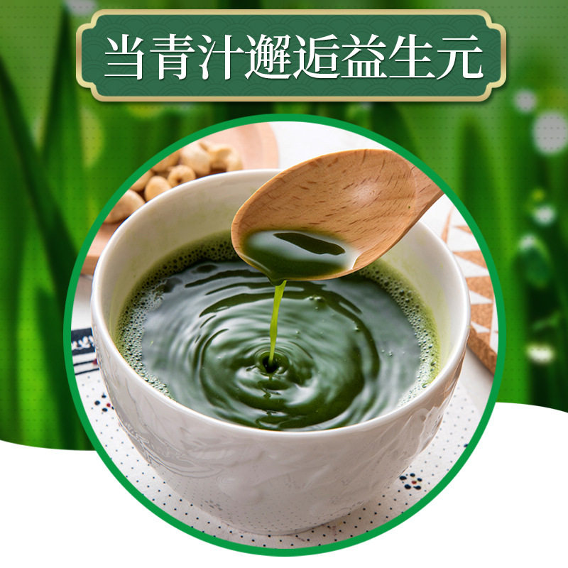 Manufacturer Wholesale Prebiotic Green Juice Dietary Fiber Alkaline Meal Replacement Powder Barley Green Juice Powder Micro Business