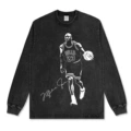 Washed black long sleeves