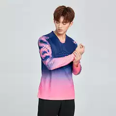 New Football Goalkeeper Uniform Set for Men, Long-Sleeved Goalkeeper Clothing, Football Match Training Uniform, Jersey