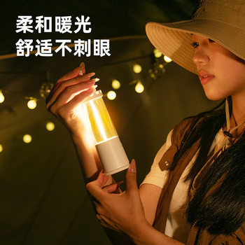 Atmosphere Night Light, Ultra-Long Battery Life, Rechargeable Indoor and Outdoor Camping Tower Light, Horse Lantern, Portable Light, Lighting Camping Light