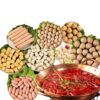 Hot Pot Meatballs Mixed Wholesale, Urinating Beef Balls and Fish Balls Whole Bag, Fresh Date Wholesale 1