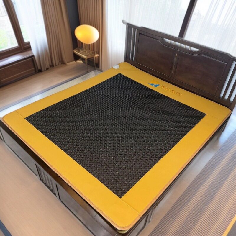 Tourmaline Heated Mattress for Middle-Aged and Elderly People, Home Hot Compress Pad, Same Model as Health Center Steam Pad, Electric Heated Mattress