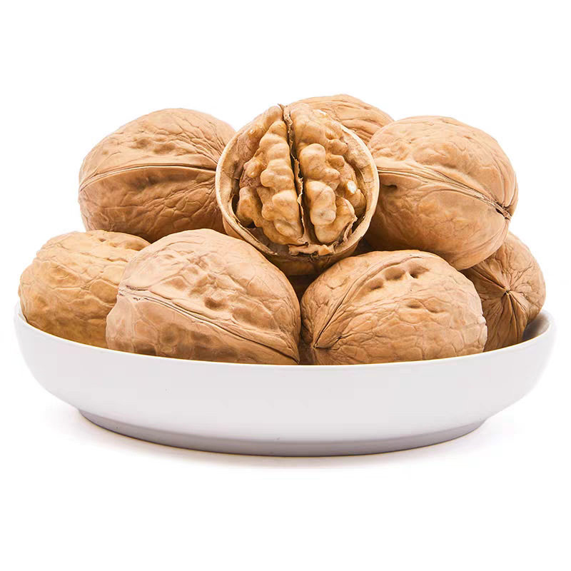185 Walnuts in Stock, New Supply from Xinjiang, 185 Paper-Shell Walnuts, Original Flavor, Easy-To-Crack Nuts, Roasted and Ready to Peel