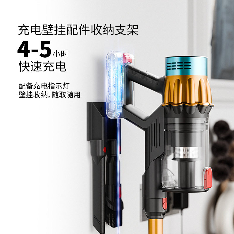 Cross-border hot-selling wireless vacuum cleaner household 40Kpa large suction 650W high-power handheld portable vacuum cleaner