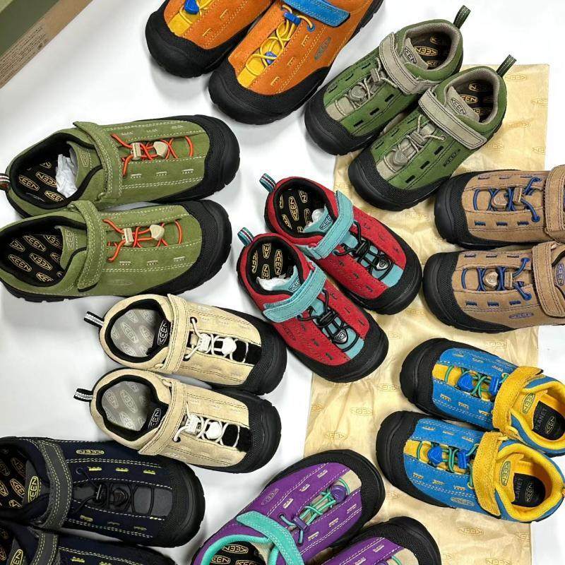 In stock KEEN Jasper Cohen Children's shoes children's outdoor waterproof boys' non-slip girls' hiking shoes sneaker
