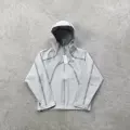 Gray/reflective strip jacket