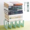 Book Stand Desktop Storage Fixed Book Stand Bookshelf Storage Rack Plastic Storage Rack Table Reading Rack Book Clip