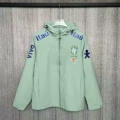 Brazilian windbreaker light green