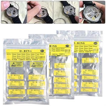 Watch accessories rubber combination waterproof ring suit 0.5 mm0.6mm0.7mm watch back cover waterproof O-seal