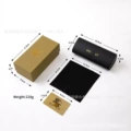 K34 babao black sunglasses case set