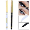 Cross-Border Misiou Beauty White Smooth and Pigmented Waterproof and Sweat-Proof Long-Lasting Precise Drawing Rotating Eyeliner Gel