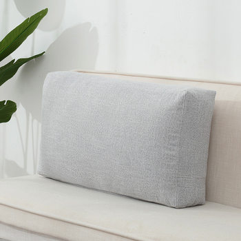 Bedside Soft Bag Cushion Three-dimensional Cushion Sofa Pillow Case Long Pillow Tatami Backrest Wall-pasted Removable and Washable Soft Bag