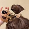 Bear Head Rope High Elastic Rubber Tendon Women's Hair Rope Thickened Thick Hair Ring High Pony Tail Ball Headwear Rubber