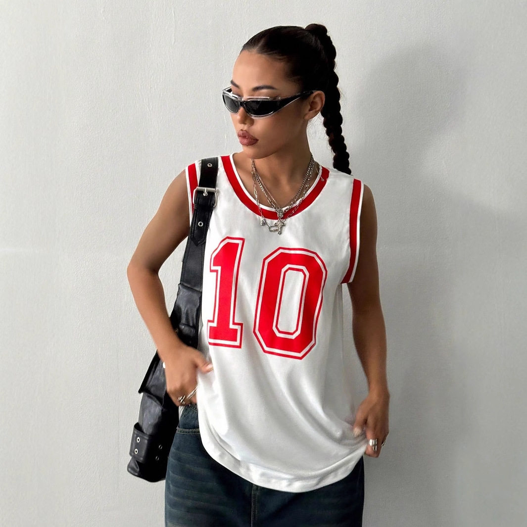 Loose Fit Graphic T Shirt American Style Digital Print Casual Wear Available for Wholesale private label