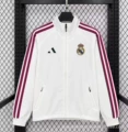 Vintage style embroidered windbreaker