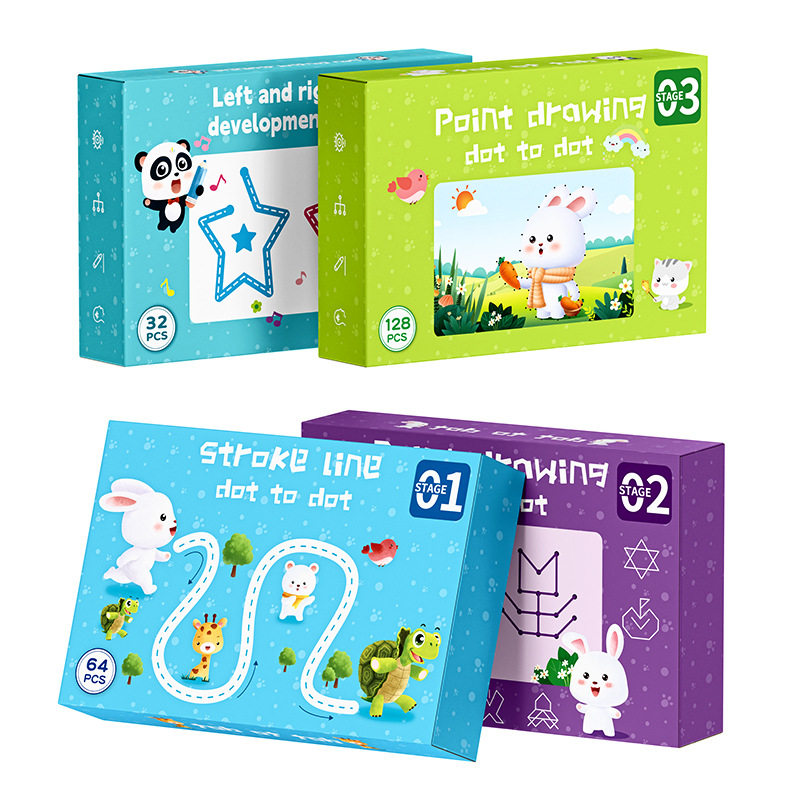 Children's control pen training copybook kindergarten concentration picture drawing red book Water drawing graffiti coloring picture book