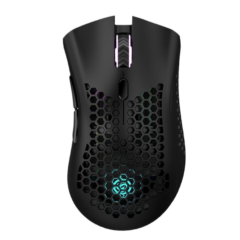 Viper bm600 hollow hole charging wireless mouse game luminous RGB computer office e-sports lightweight