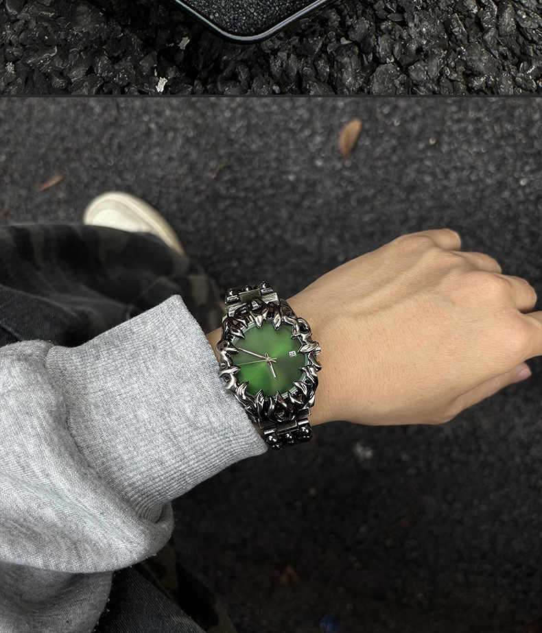 Millennium Vintage Special-Shaped Paw Men's Watch Export Cross-Border Wholesale European and American Trendy Cool Niche Men's Watch 63 O1CN01nl2fYs1PLRT7dHhGI !!2218131131824 0 cib