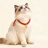 Cat Red Rope Handmade Collar Cat Necklace New Year Scarf Jewelry Pet Bell Kitten Neck Same