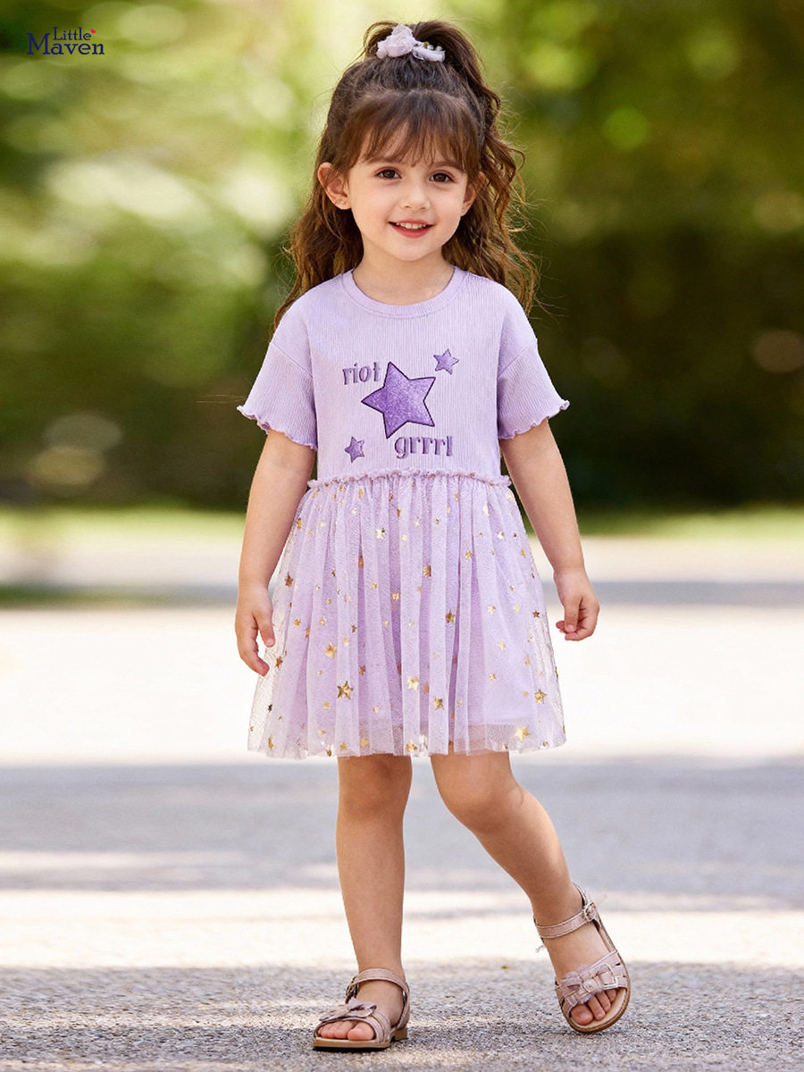 Summer Girls' Dress, Cute Tulle Kids' Skirt, Kids' Dress