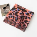 Fh24-5751-1 leopard print rubber red (180*68cm)