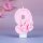 Трансграничная креативная цифровая свеча new girl pink bow cute с розовым бантом, торт на день рождения 0-9 лет, оптовая продажа Amazon mini 3