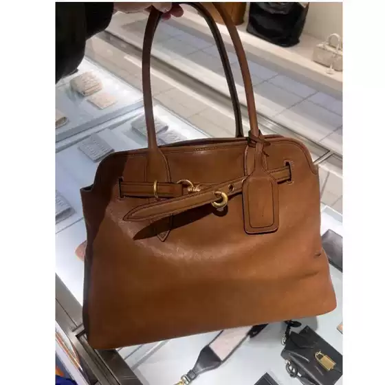 Miaojia High-End Genuine Leather Tote Bag for Women 2026 New Vintage Large-Capacity Handbag Underarm Bag Commuter Shoulder Bag