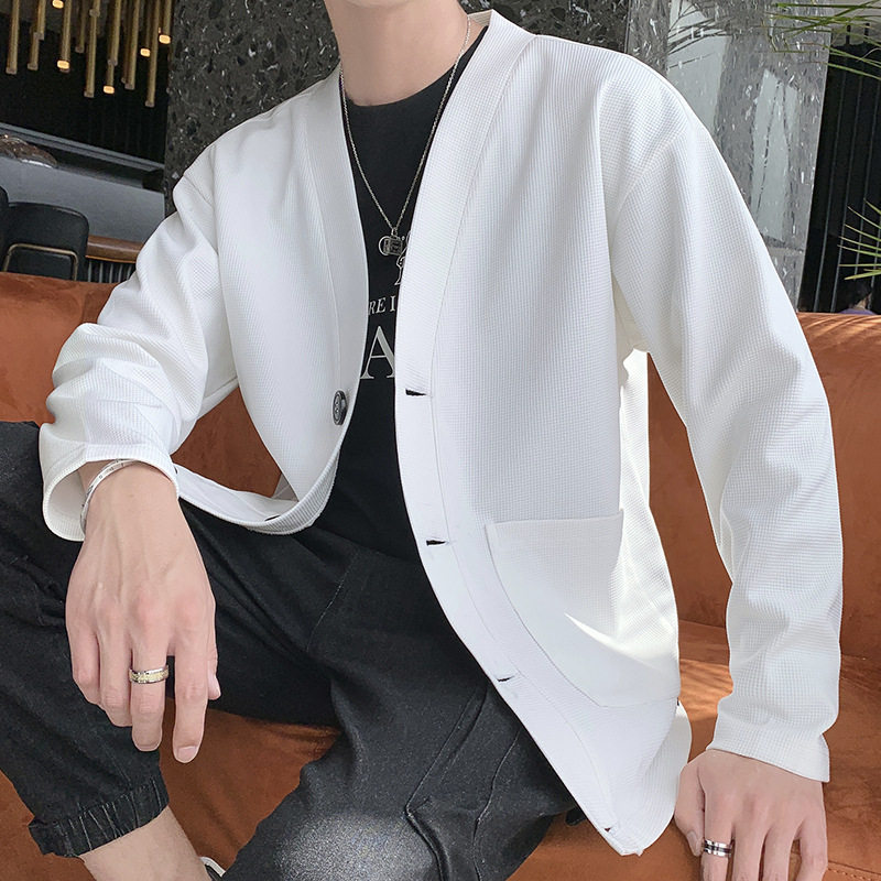 [Yipinyuan] YPY-6726P35 แจ็คเก็ตวาฟเฟิล 2022 ฤดูใบไม้ผลิและฤ...