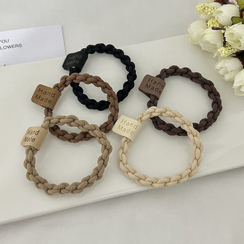 New Hair Band High Elastic Headband Women's Simple Elegant High-end Sense Rubber Band Hair Ball Hair Accessories Headwear