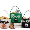 Etsy Personalized Name Halloween Basket Candy Box Can Be Used as a Nameplate Halloween DIY Tote Storage Basket