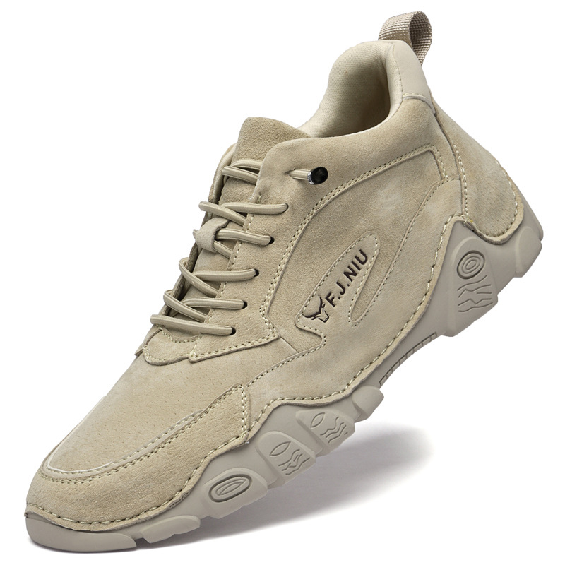 Giày Boot Martin Nam Chất Liệu Vải Bông Big Size Ngoại Cỡ Ma Sát Chống Trượt