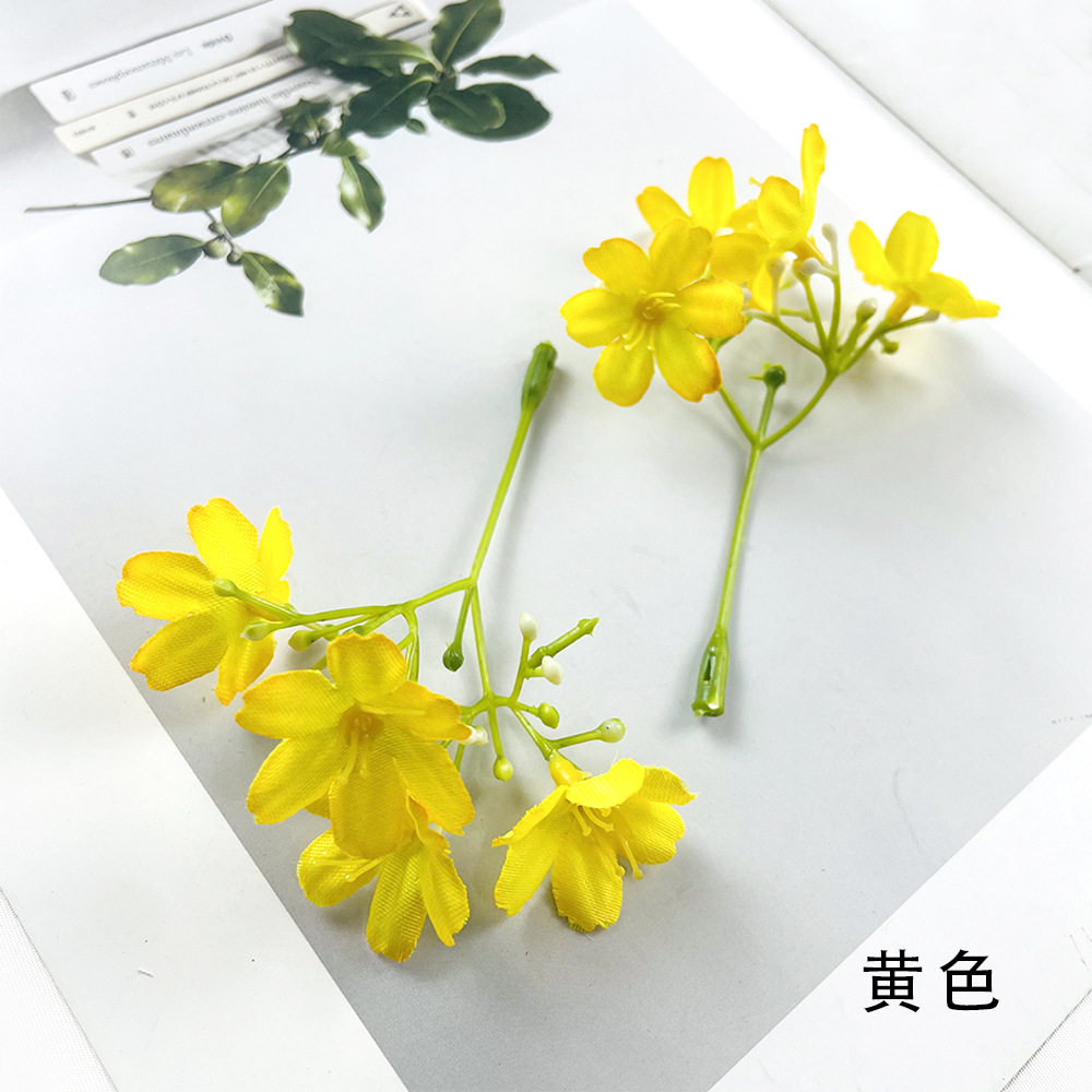 仿真小花瑞香花串 diy丁香花手工头饰材料配件学士帽套装道具假花