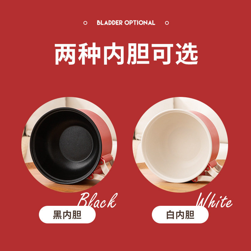 Factory Direct Supply of Dusi Folding Pot Popular Mini Electric Cooking Pot Dormitory Household High-Value Instant Noodle Pot Gift