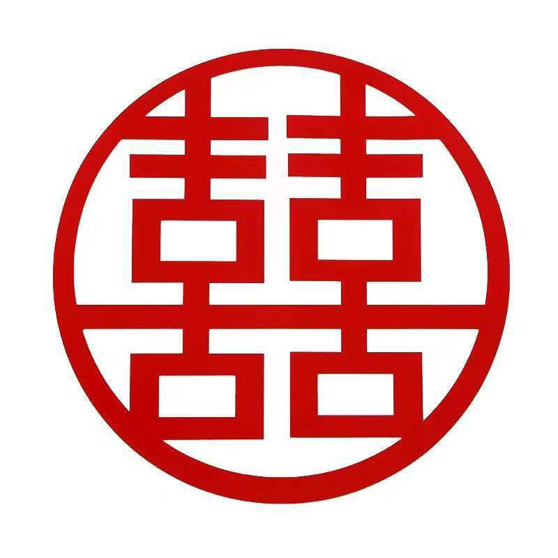 Wholesale wedding supplies felt non-woven wedding stickers small size wedding room decoration wedding wedding wedding window flower