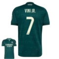 26/27 Real Madrid away jersey with number 7 star printed on it
