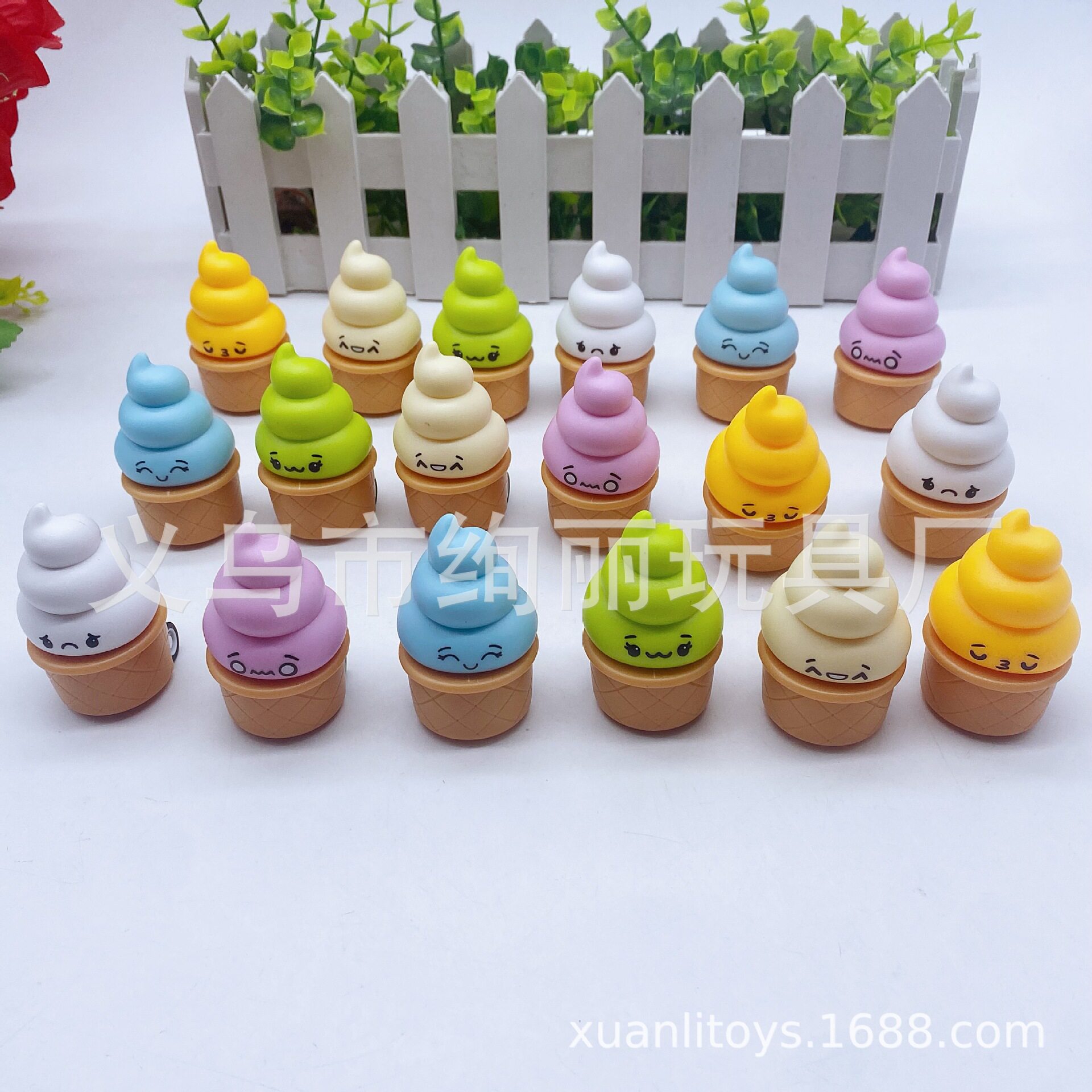 新款回力车 冰激淋回力车 雪糕惯性车子玩具  幼儿园礼品跨境玩具