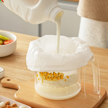 Household Homemade Yogurt Filter with Handle, Old Yogurt, Soy Milk, Cheese Whey Separator, Water Draining and Filtering