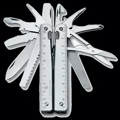 Original Genuine Swiss Army Knife Swiss Universal Pliers Multi-Function Tool Pliers (with Leather Case) 3.0327.L