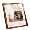 Square Solid Wood Picture Frame Mounted Photo Frame Wall Hanging 33 38 30 35 40 45 50 60inch Simple Table
